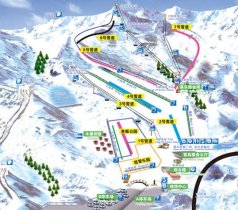 怀北国际滑雪场雪道介绍