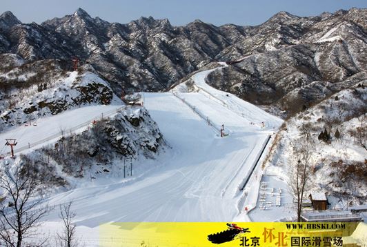 北京怀北国际滑雪场雪道介绍